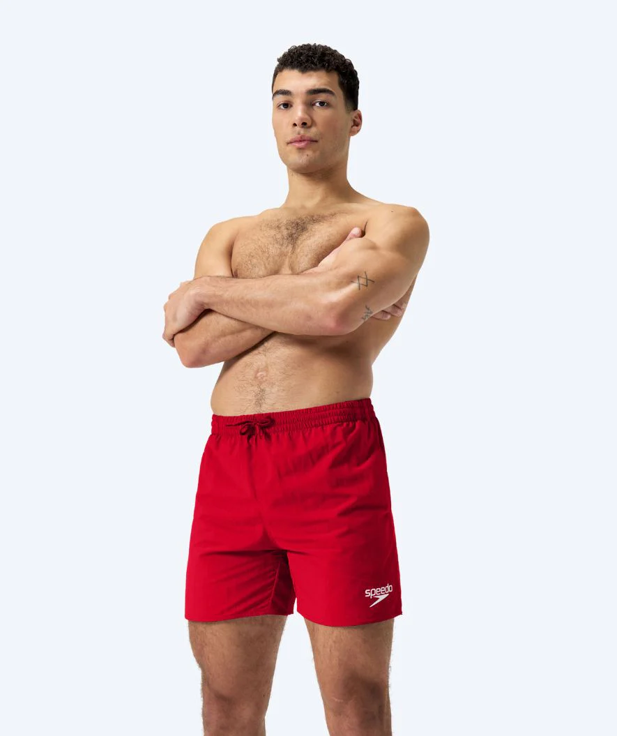 Speedo badeshorts til mænd - Essential - Rød