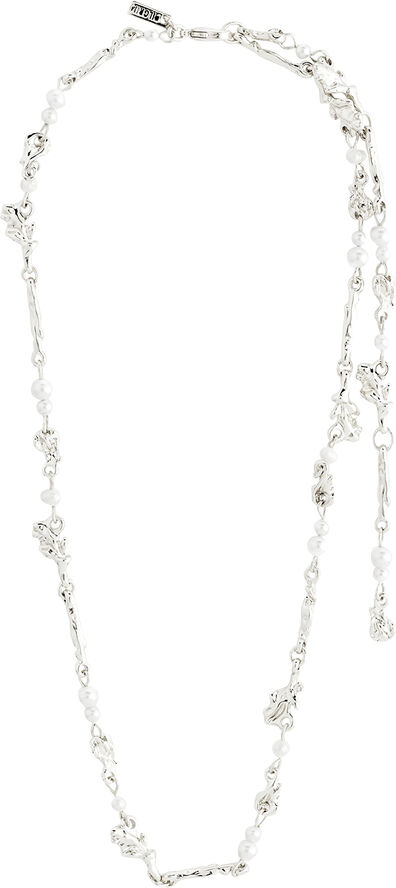 Pilgrim SLOAN pearl necklace silver-plated Sølv