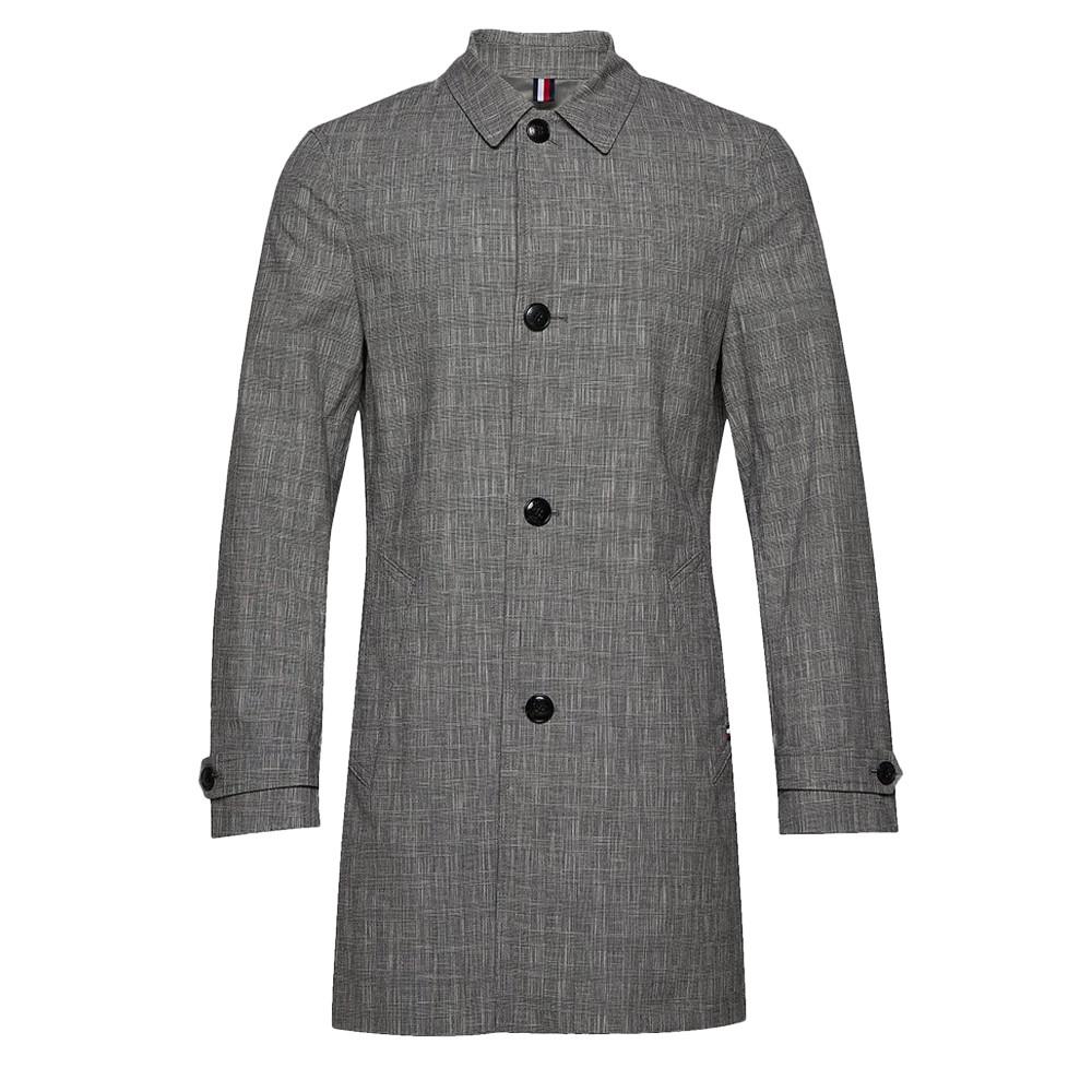 Tommy Hilfiger Manteau Gris Homme Tommy Hilfiger Chek Carco
