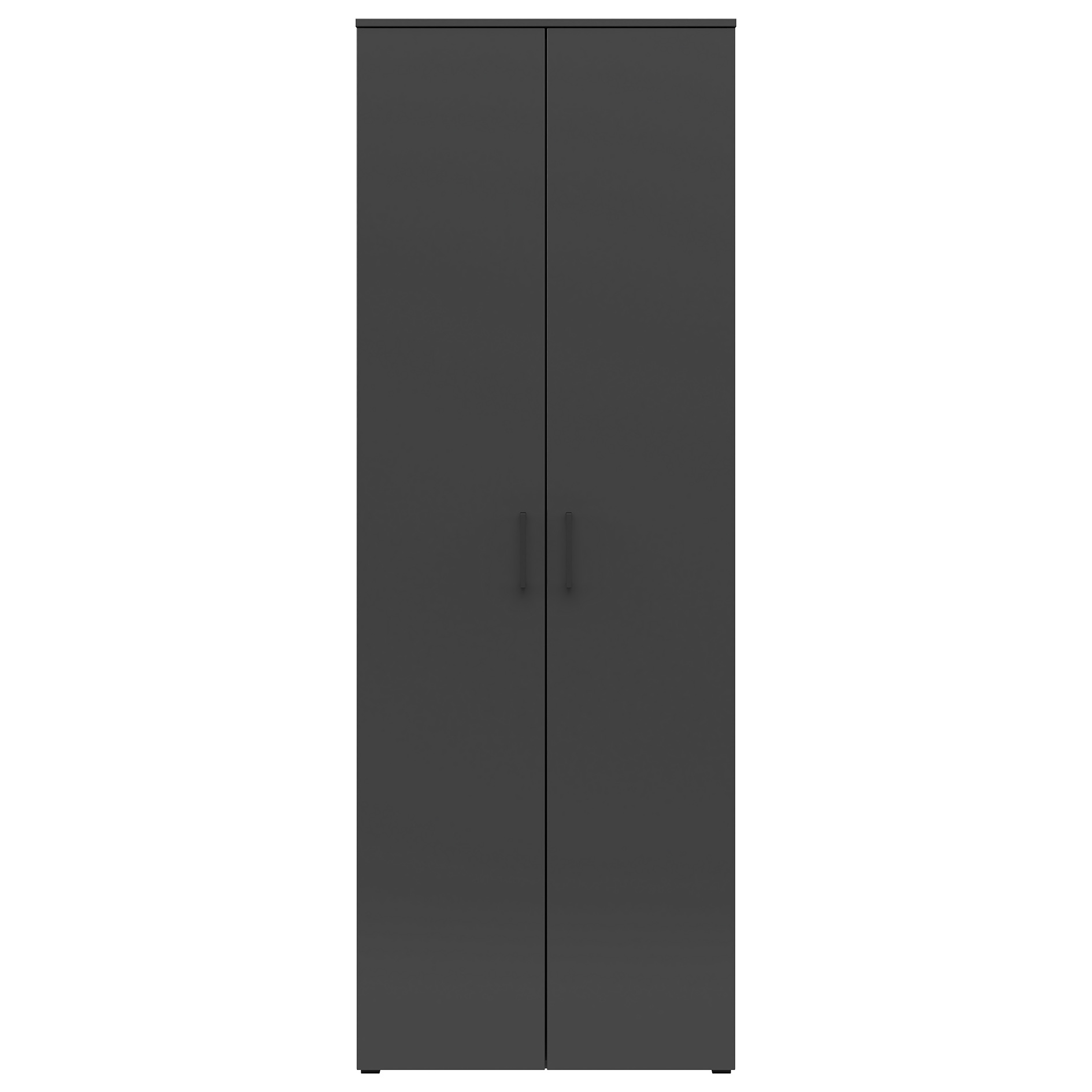 Drehtürenschrank - anthrazit - Breite 70 cm