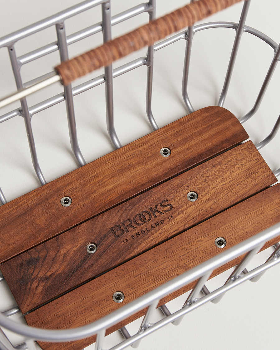 Brooks England Hoxton Bike Basket Aluminium