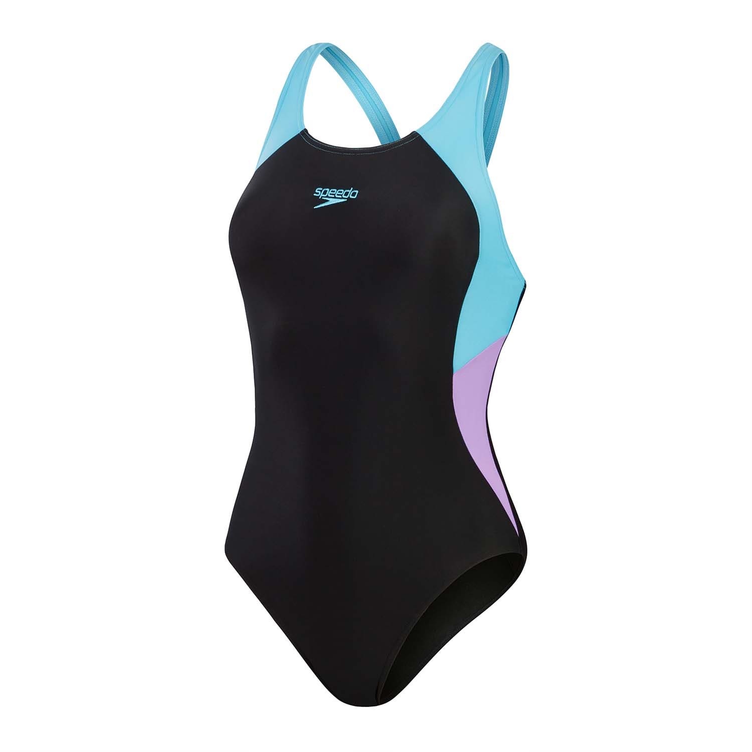 Speedo  Eco Womens Colourblock Splice Muscleback
