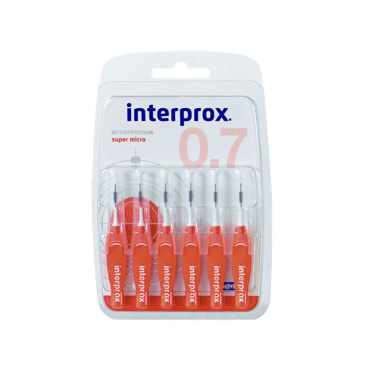 Brossettes Interdentaires 0,7mm Supermicro X6 Interprox