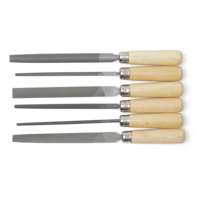 Schlüsselfeilen, 6er Set