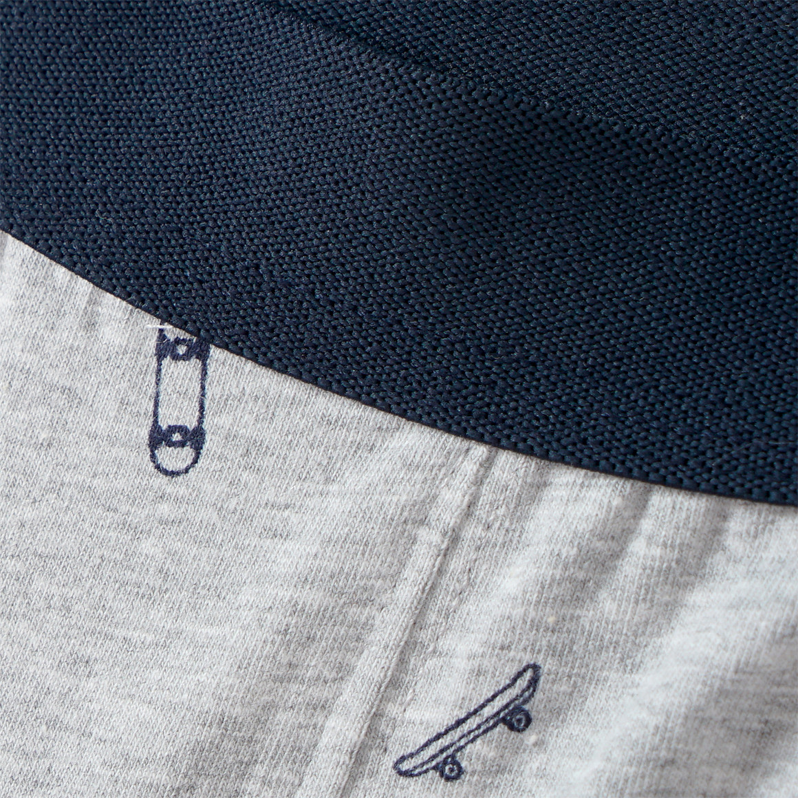 Yigga 3 Jungen Boxer mit Gaming-Motiven blau / hellgrau / dunkelblau