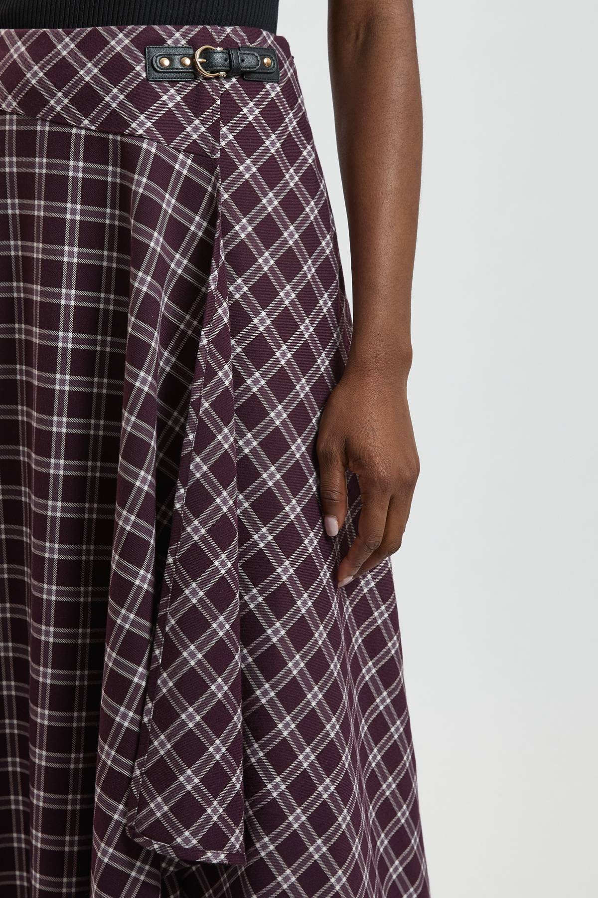 KarenMillen Jupe Ajustée À Carreaux