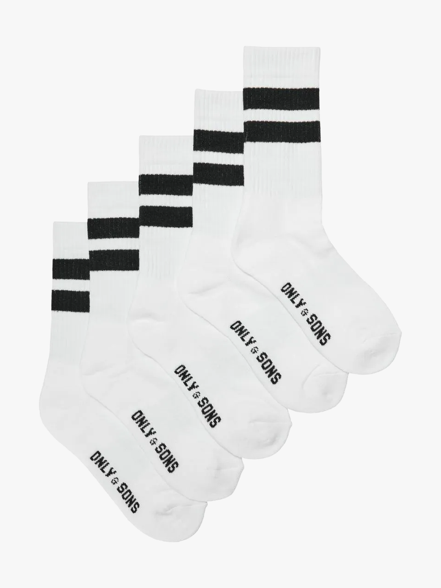 Rody Stripe Tennis Sock 5 Pack