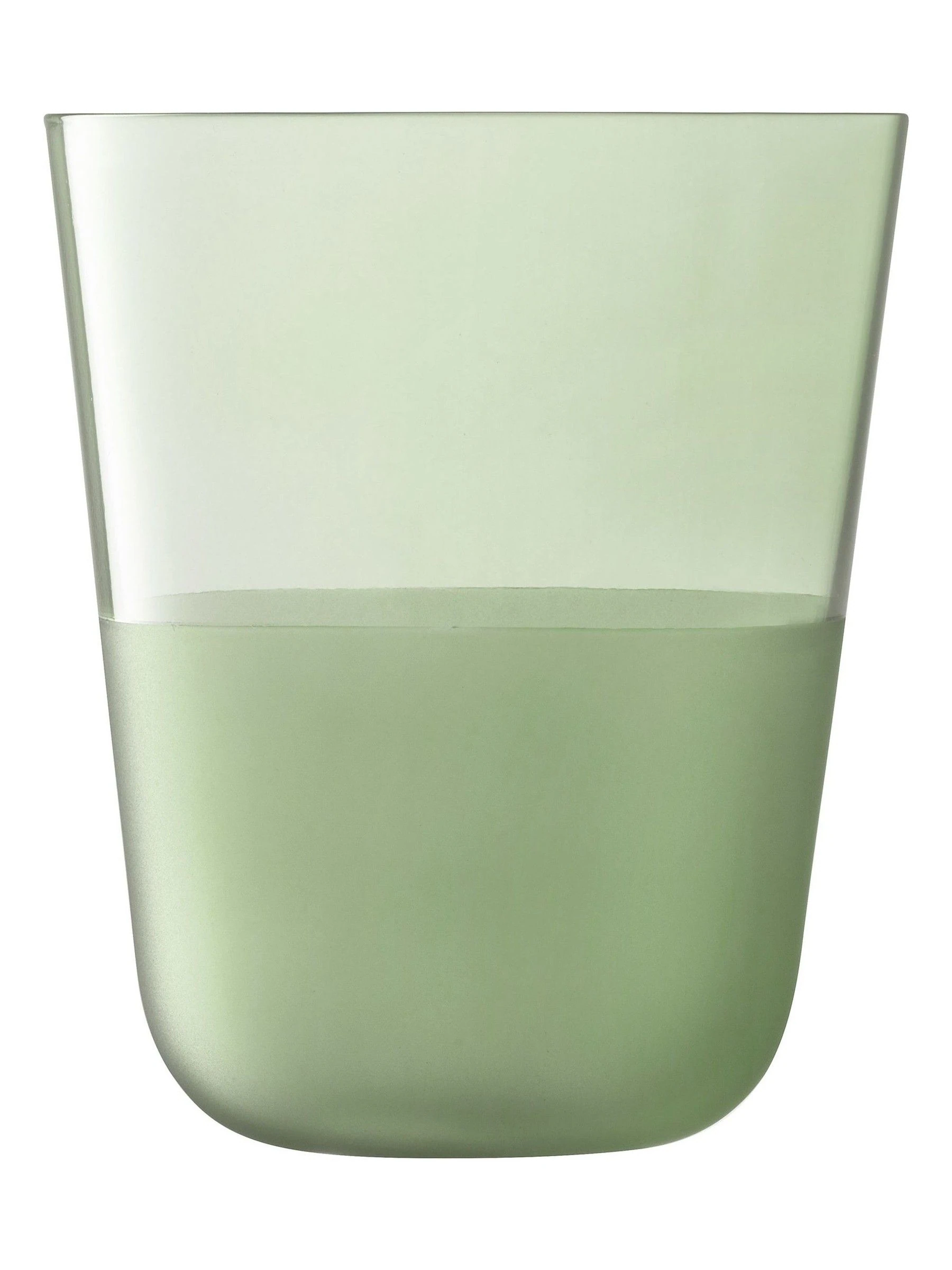 LSA International set van 2 Arc Contrast bekers van 380ml