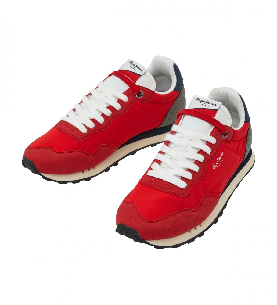 Tênis Pepe Jeans Natch Masculino Retrô Vermelho