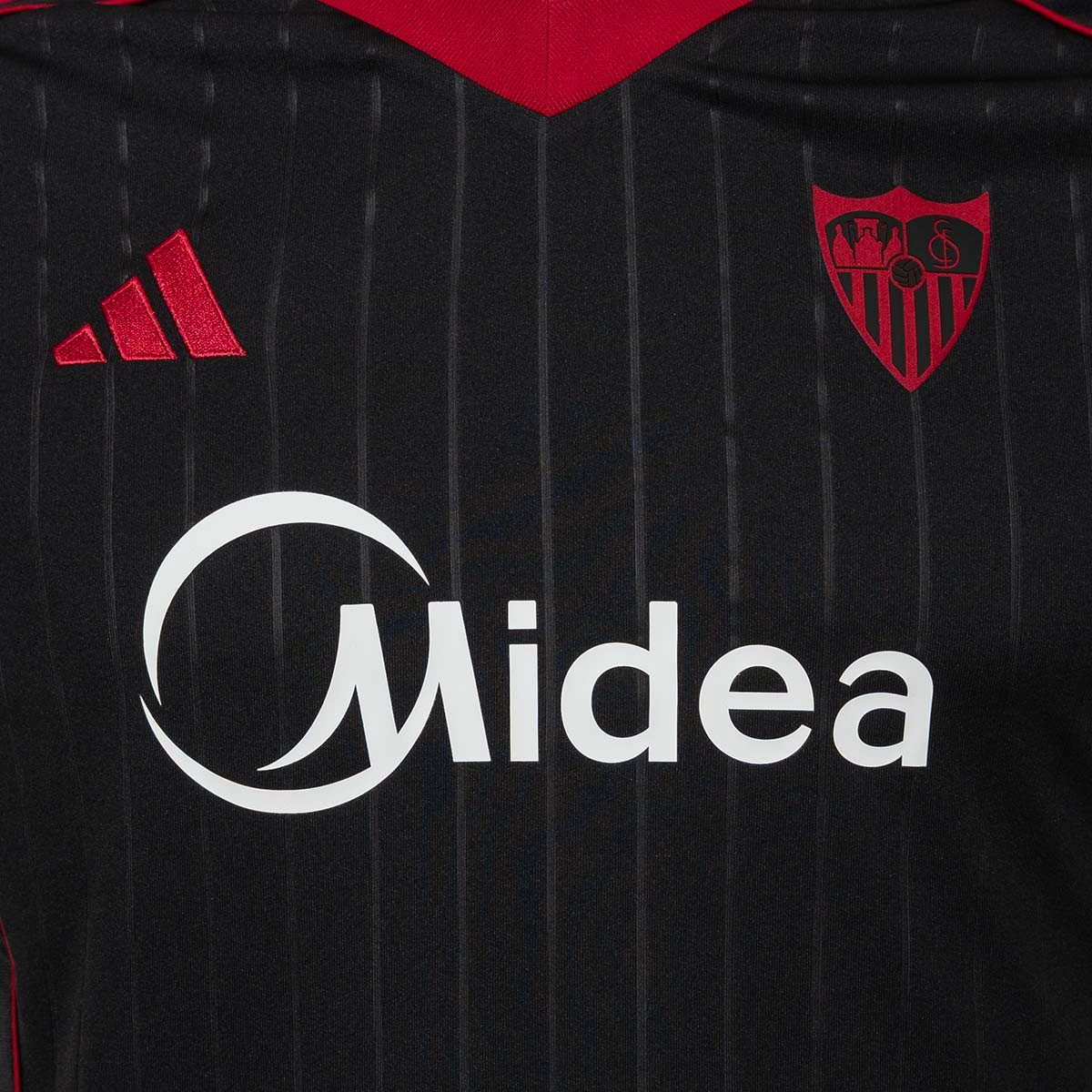 T-Shirt adidas Sevilla FC Terceiro Equipamento 2025-2026 Criança