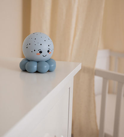 Cloud-B Natlampe - Twinkles To Go Octo - Pastel Blue