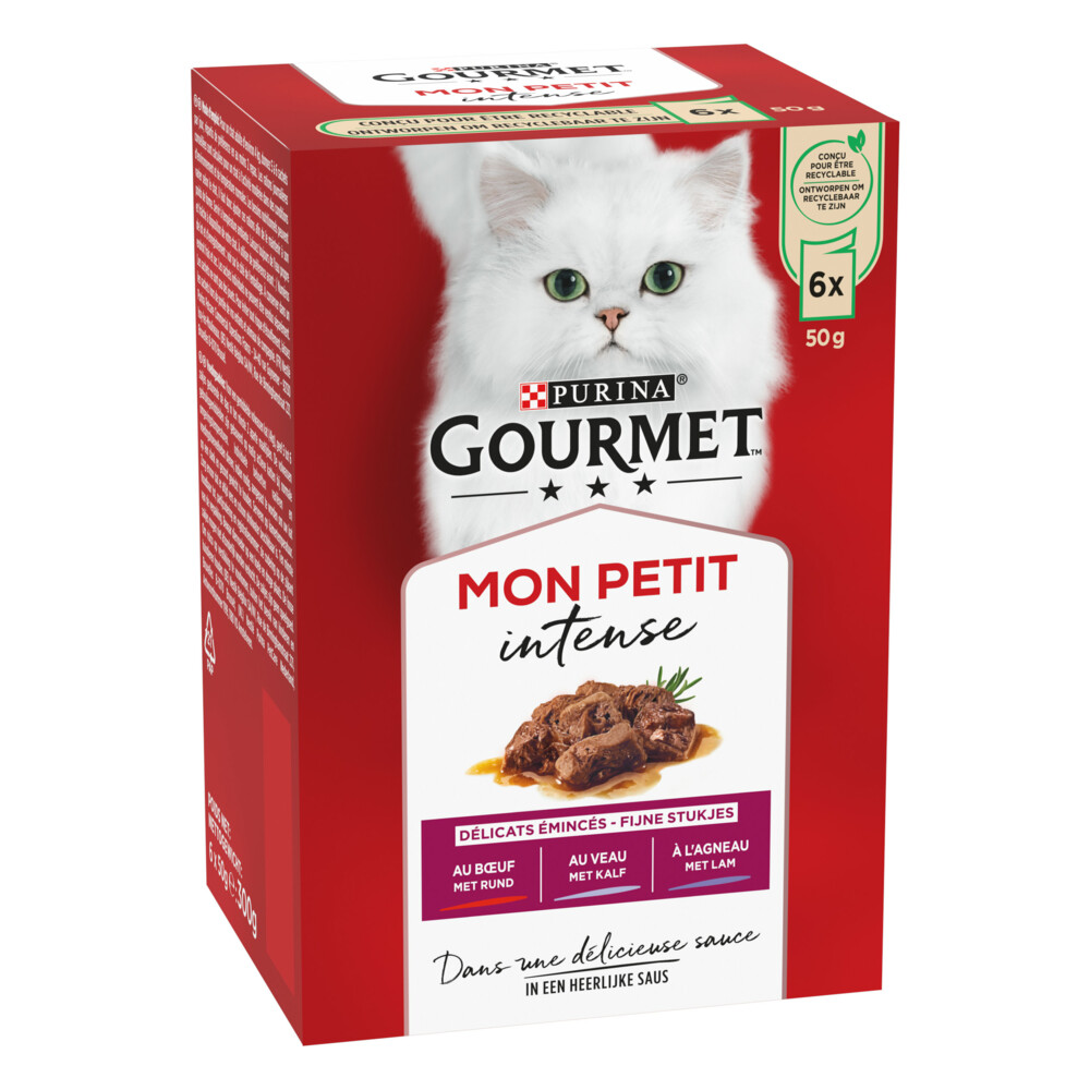 Gourmet Mon Petit Vlees6 x 50 gr