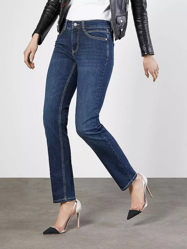 MAC Jeans Slim Fit ANGELA blau