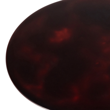 KARWEI bijzettafel Cody burgundy metaal ø 38 cm