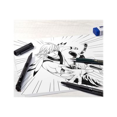 Faber-Castell Manga Starter Set - Kit d'apprentissage pour technique manga