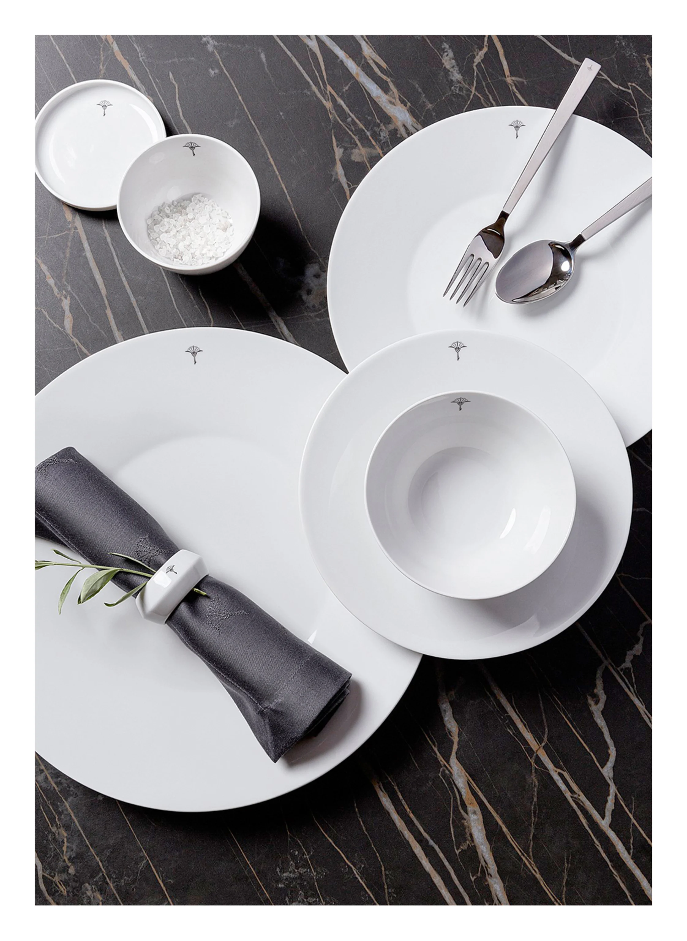 JOOP! 2er-Set Dessertteller SINGLE CORNFLOWER