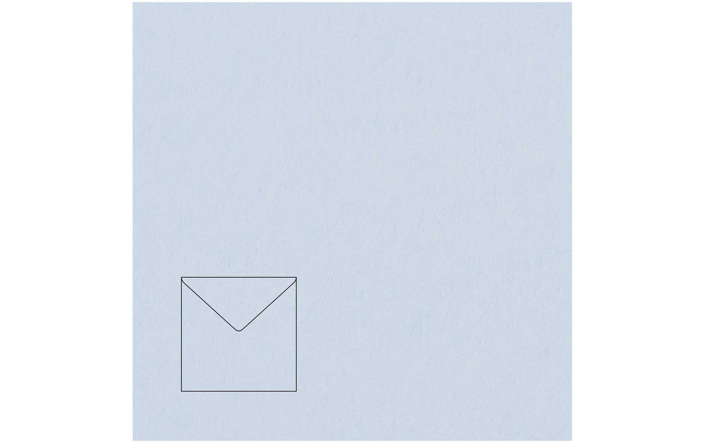 Paper Poetry Essentials Umschlag HellblauKuvert quadratisch