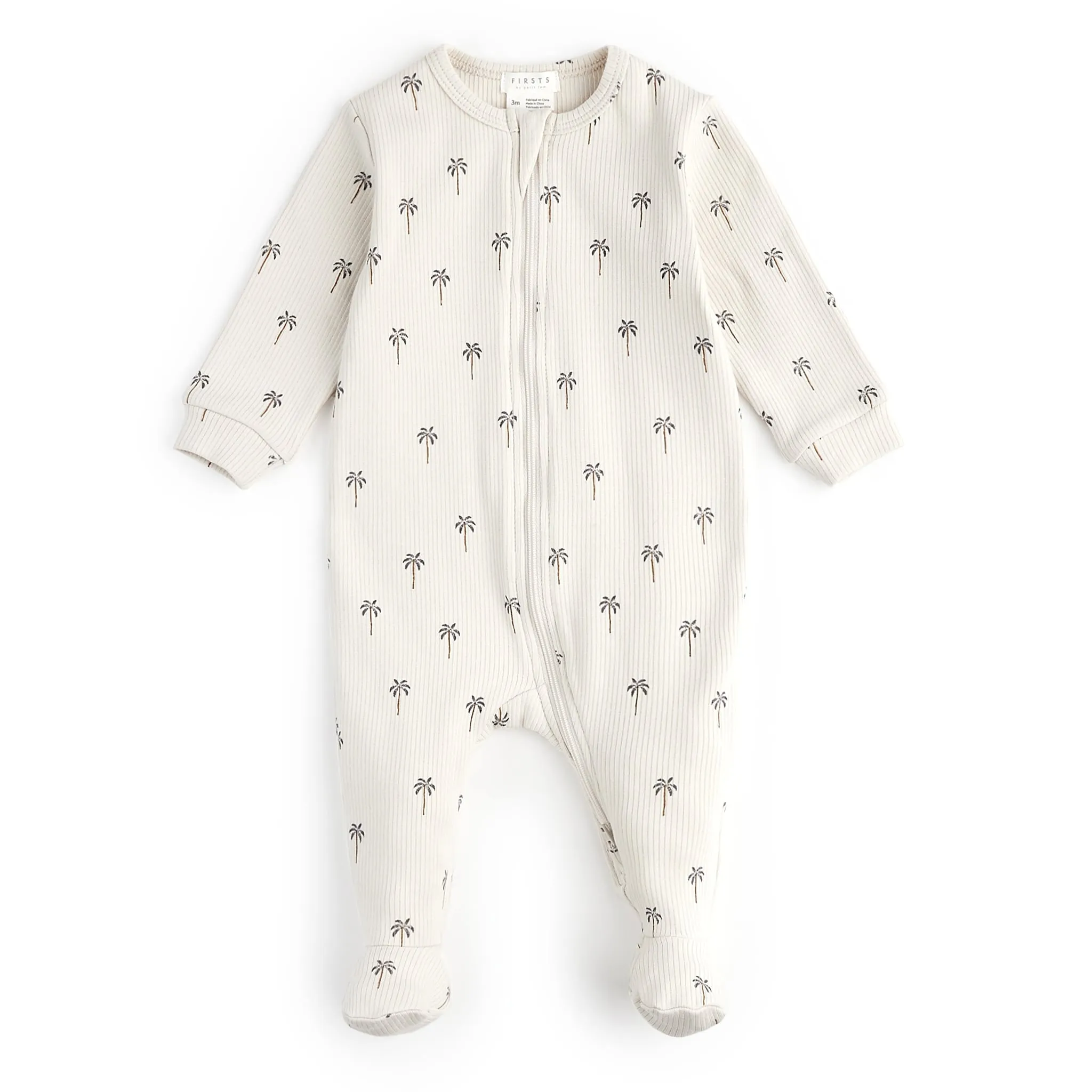 Firsts par Petit Lem Pyjama Palmier Noix Coco 0-12mois