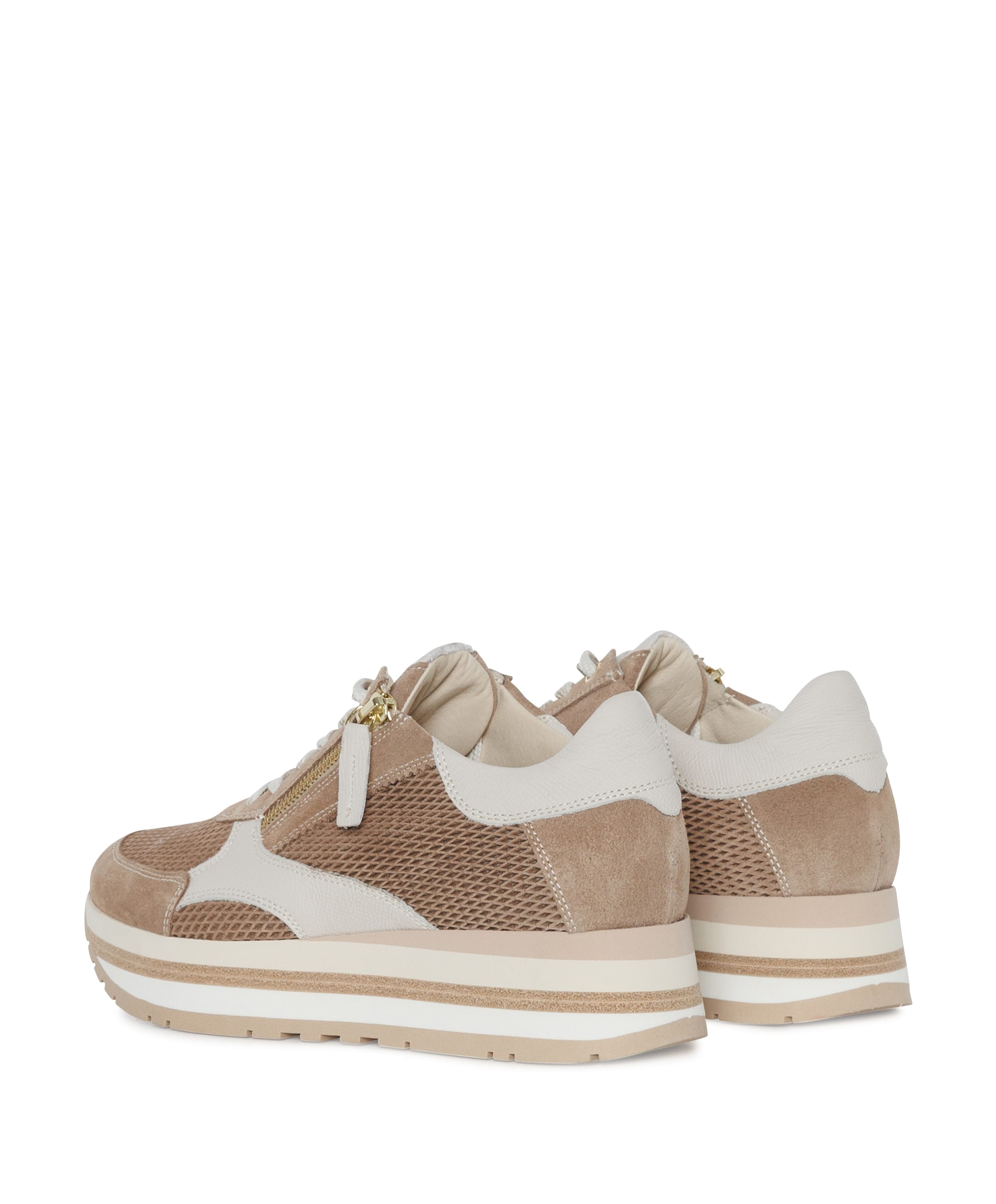 DLSport dames sneakers beige