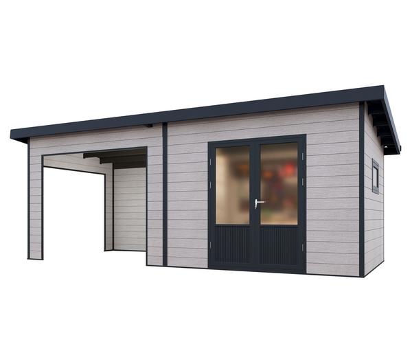 Wolff Finnhaus Gerätehaus Tona 6030, ca.