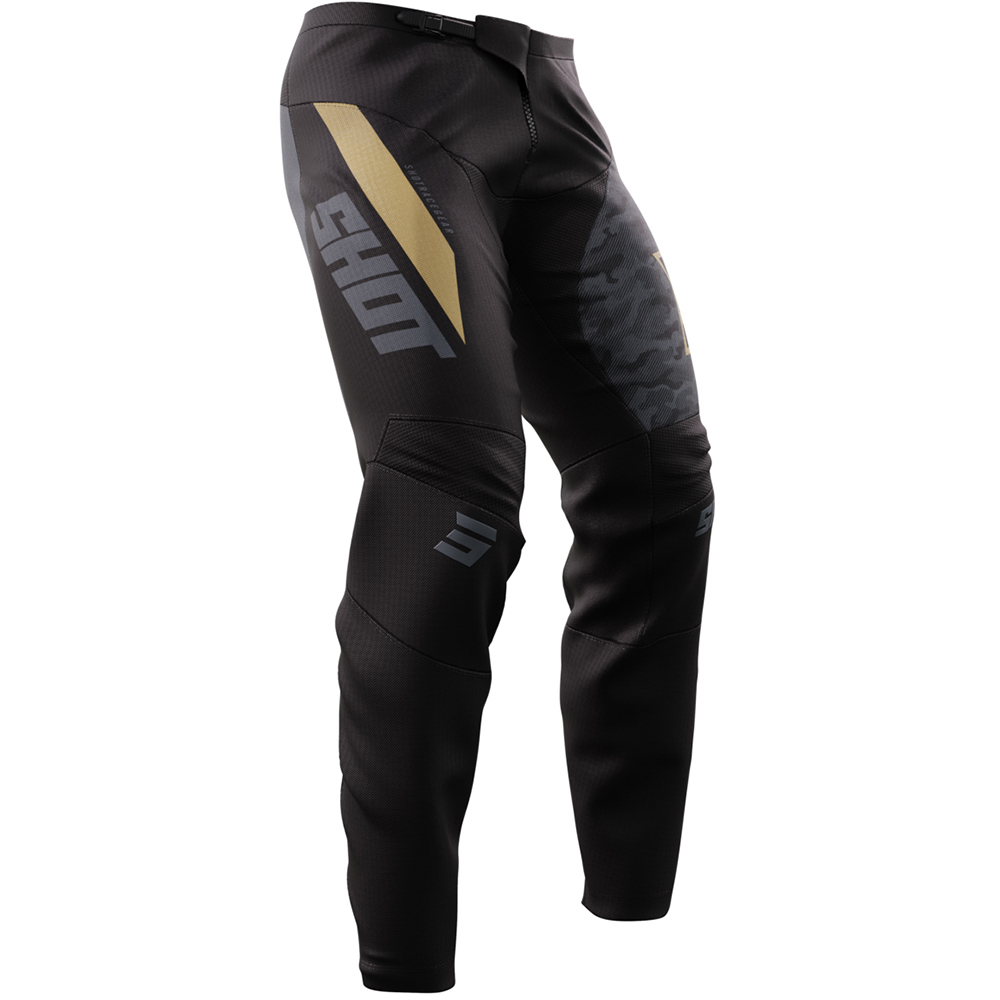 Shot - Pantalon Devo Matrix Noir / Gris / Or