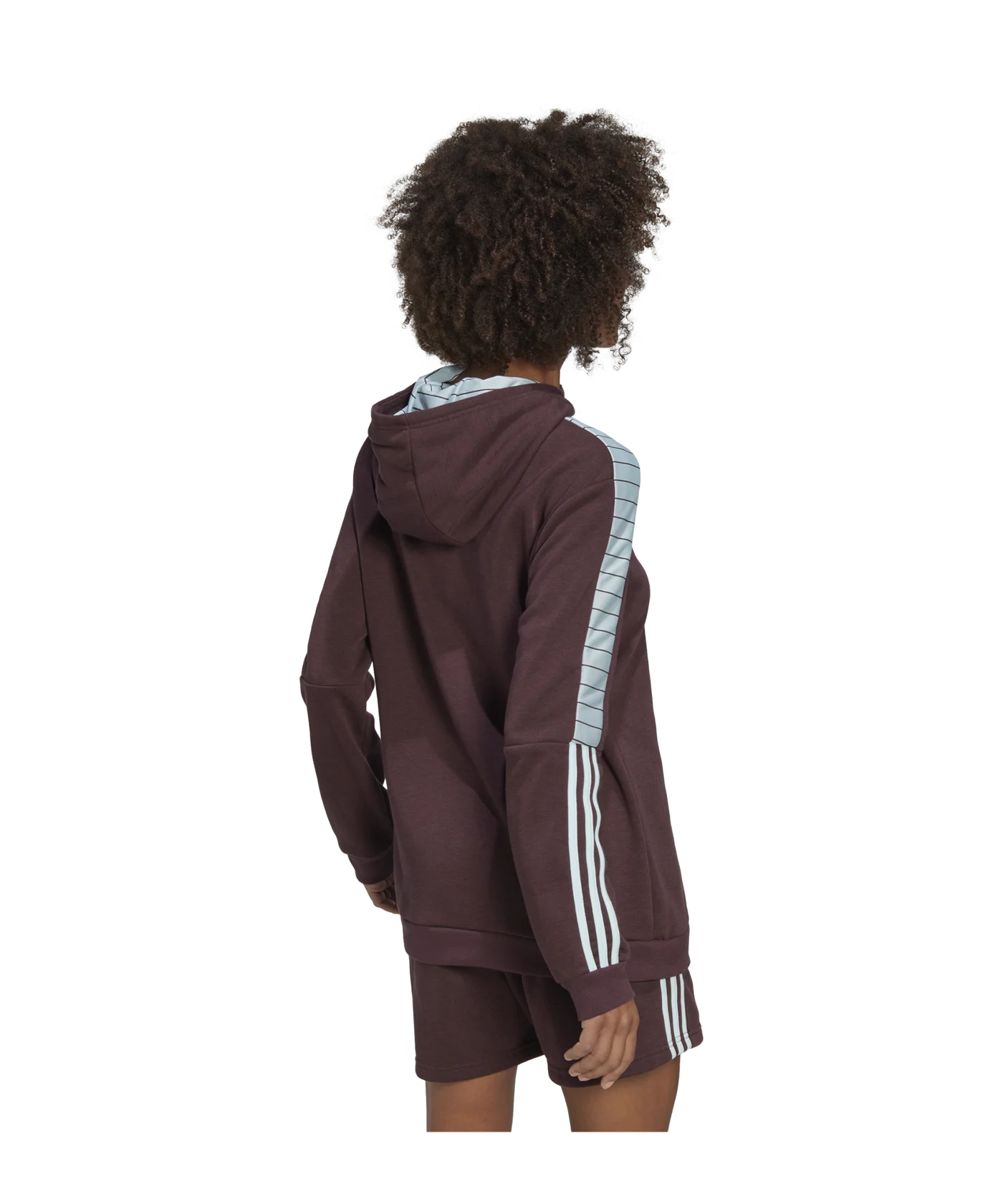 adidas Tiro Hoody Damen Rot Blau