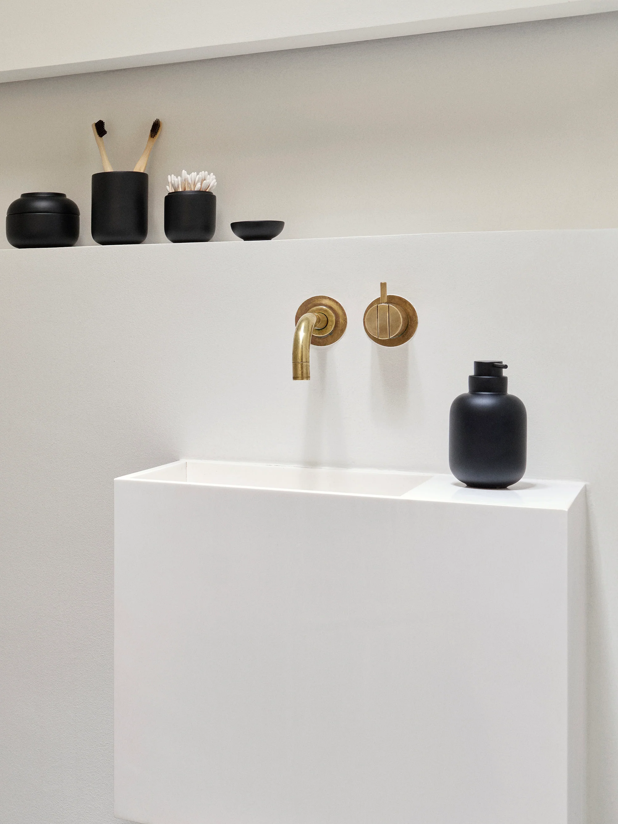 Tandenborstelbeker Sensu Black