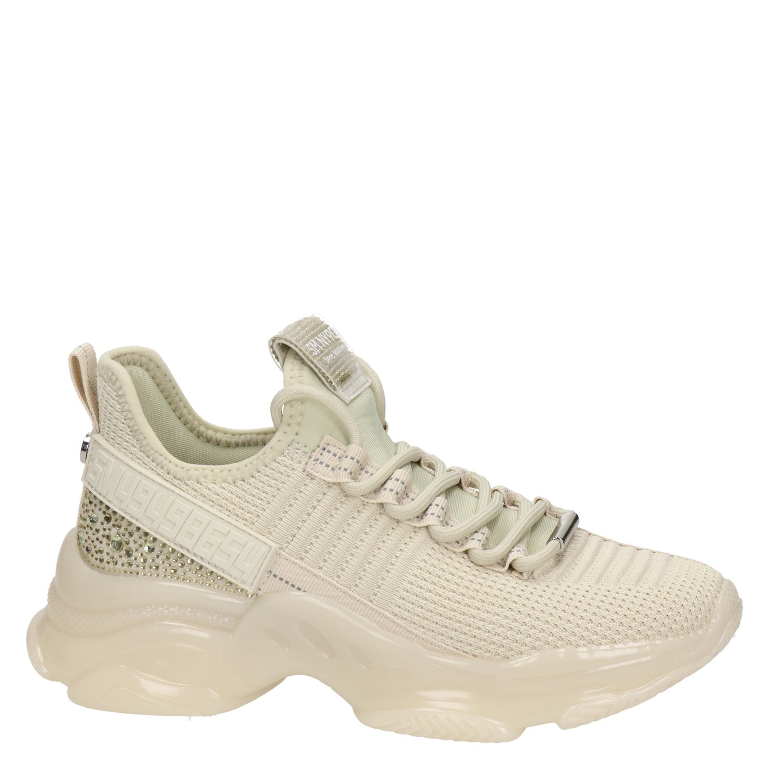 Steve Madden Maxilla dames sneaker Steve Madden Ecru