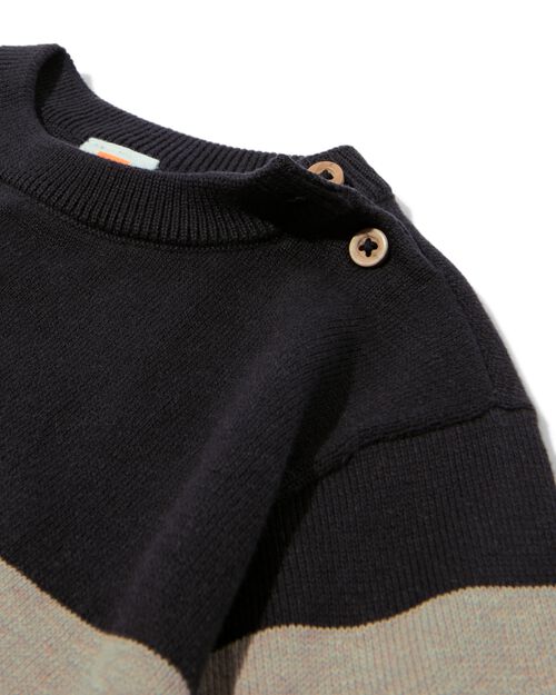 pull rayé enfant sable