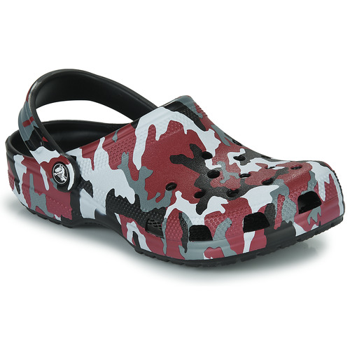 Crocs - CLASSIC CAMO CLOG K - Noir