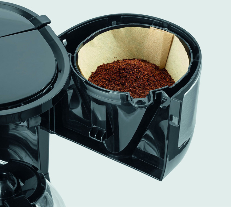 Cafetière filtre compacte KA 4808 Inox et Noir Severin + offre cadeau