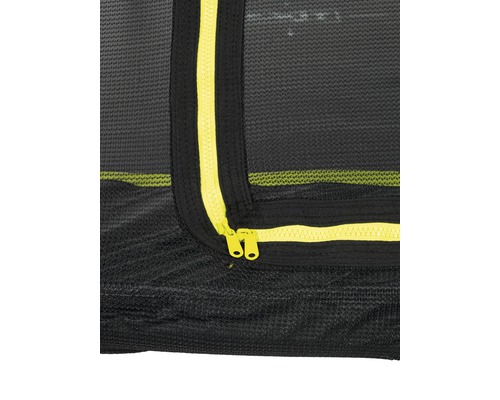 EXIT Silhouette trampoline met veiligheidsnet Ø 427 cm zwart
