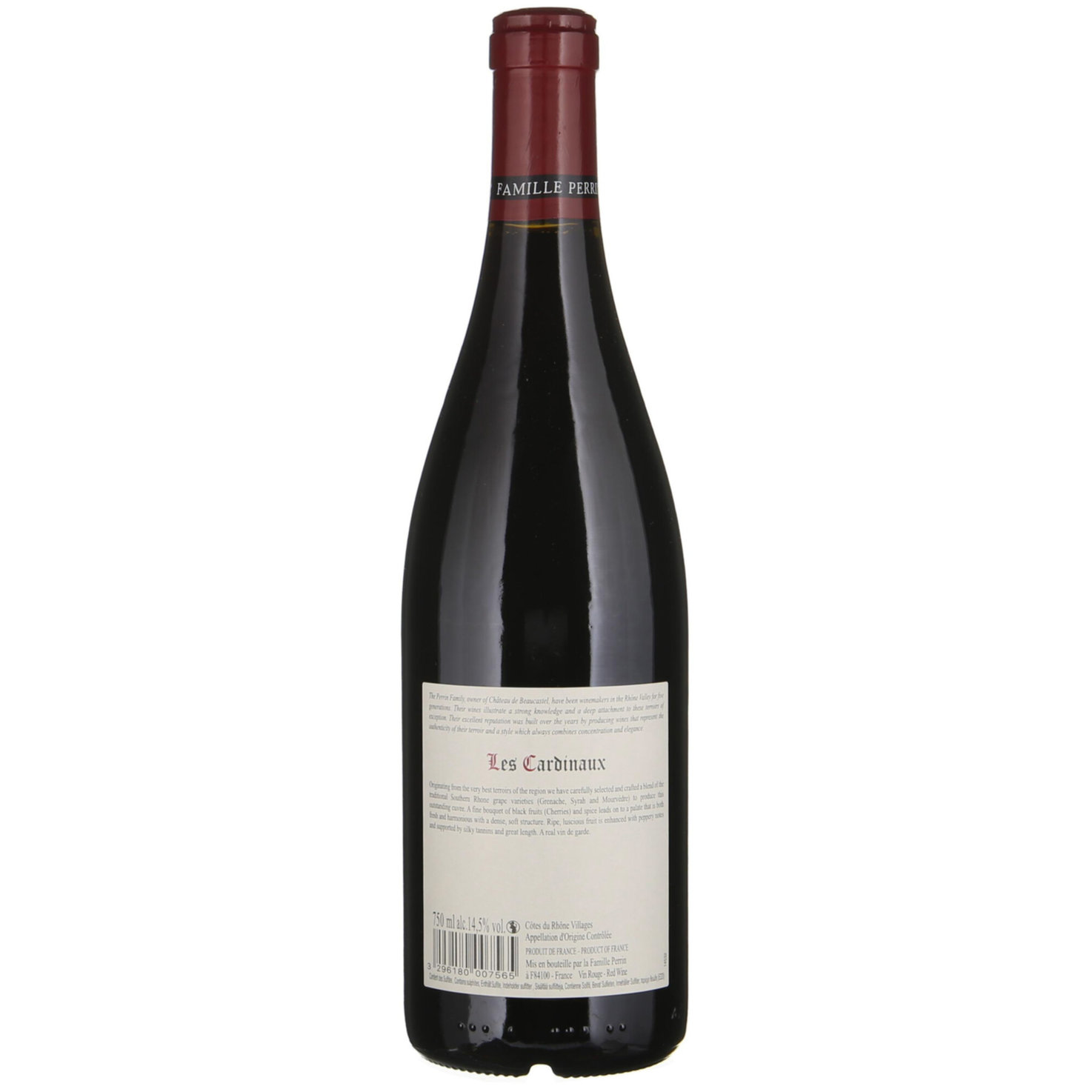 Côtes du Rhône Les Cardinaux Famille Perrin -75cl