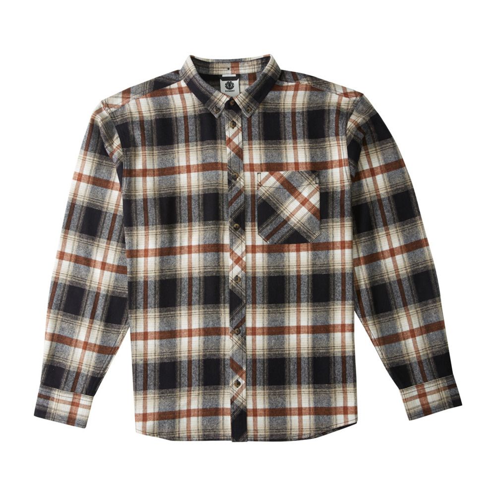 Element LUMBER CLASSIC - Chemise Homme lumber black/dg