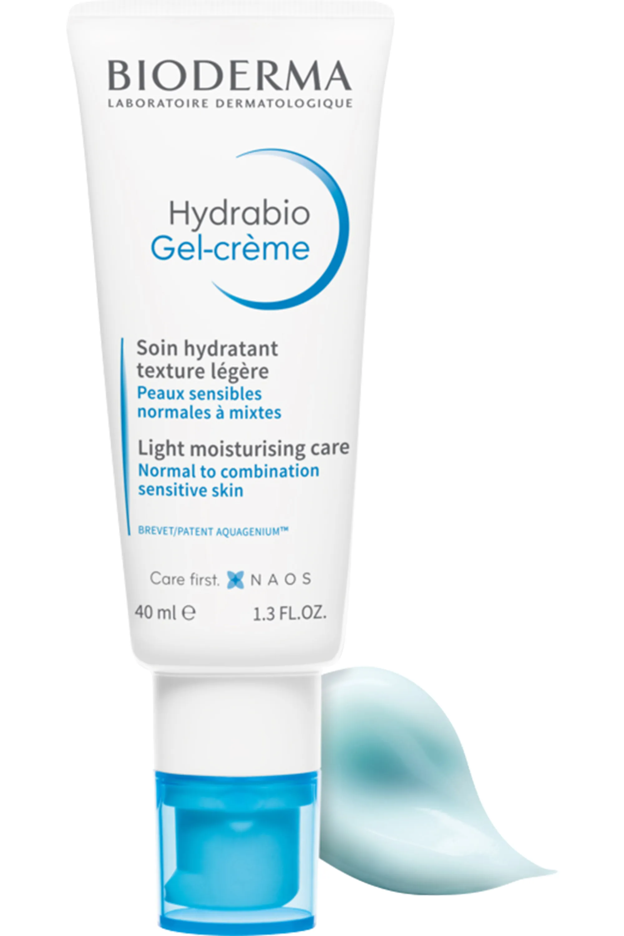 Bioderma Gel crème hydratante légère Hydrabio-40 ml