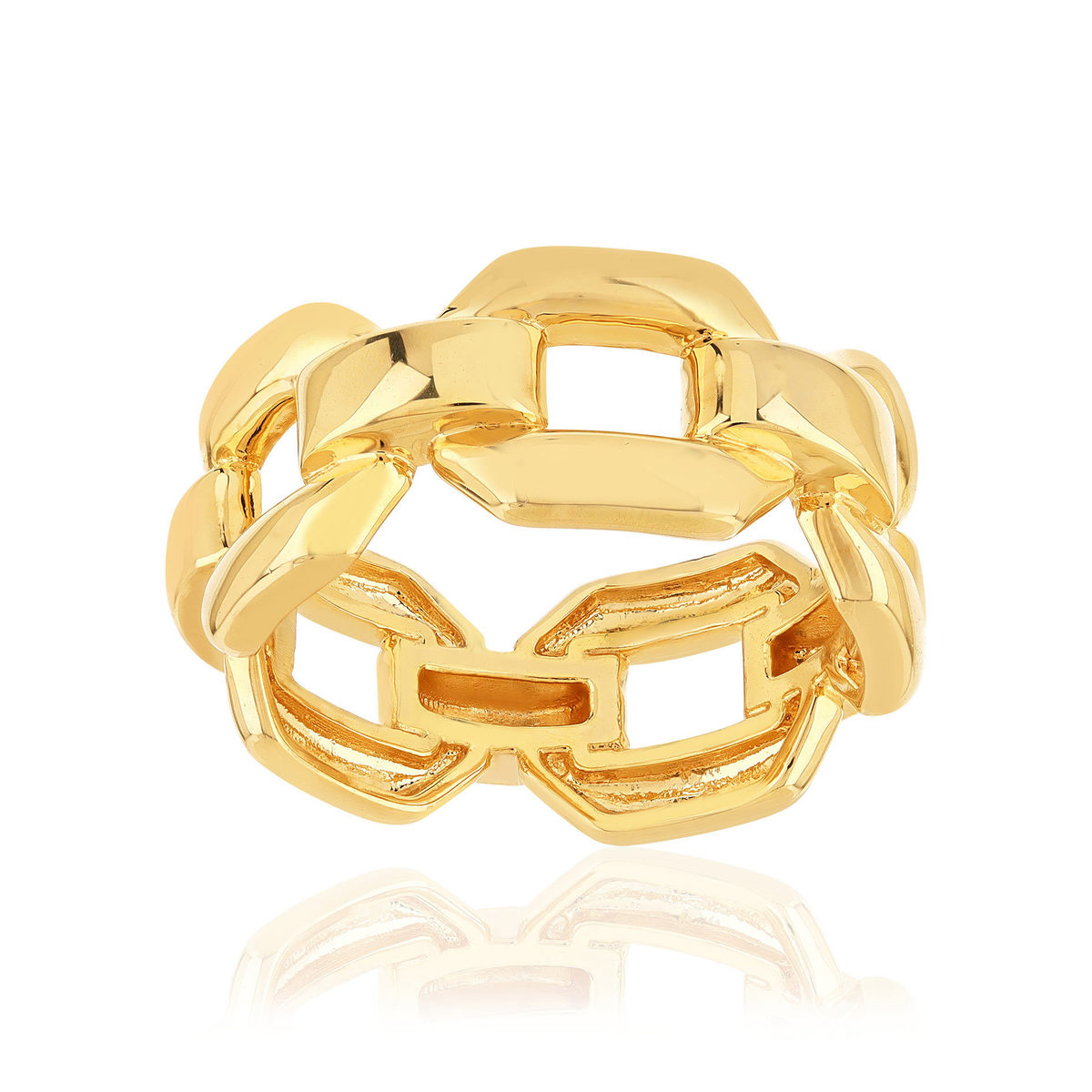 Bague plaqué or jaune