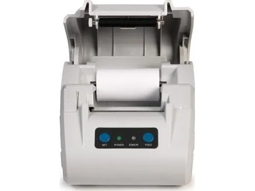 Safescan TP-230 - Etiketprinter - termisk linje - Rulle (5,8 cm) - 203 dpi - op til 60 mm/sek. - USB, seriel - sort