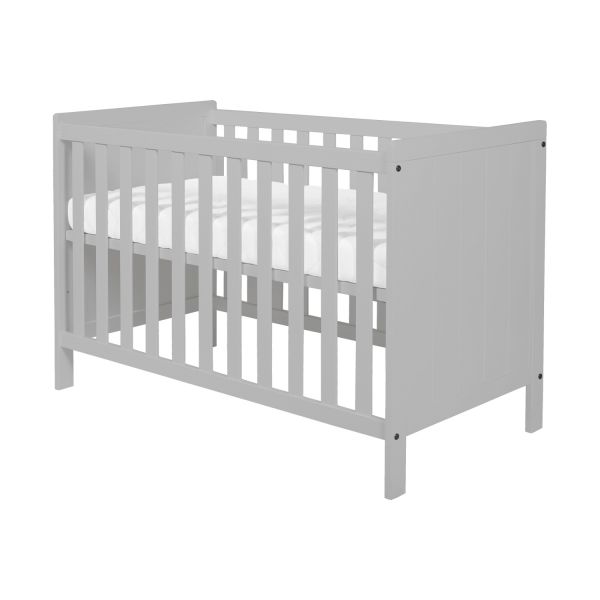 Europe Baby Ralph Babykamer Wit | Bed 60 x 120 cm   Commode