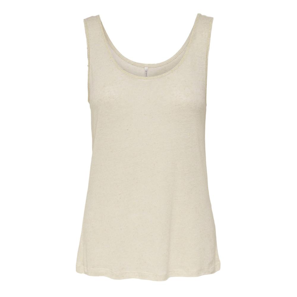 Only Débardeur Beige Femme Only Mirina