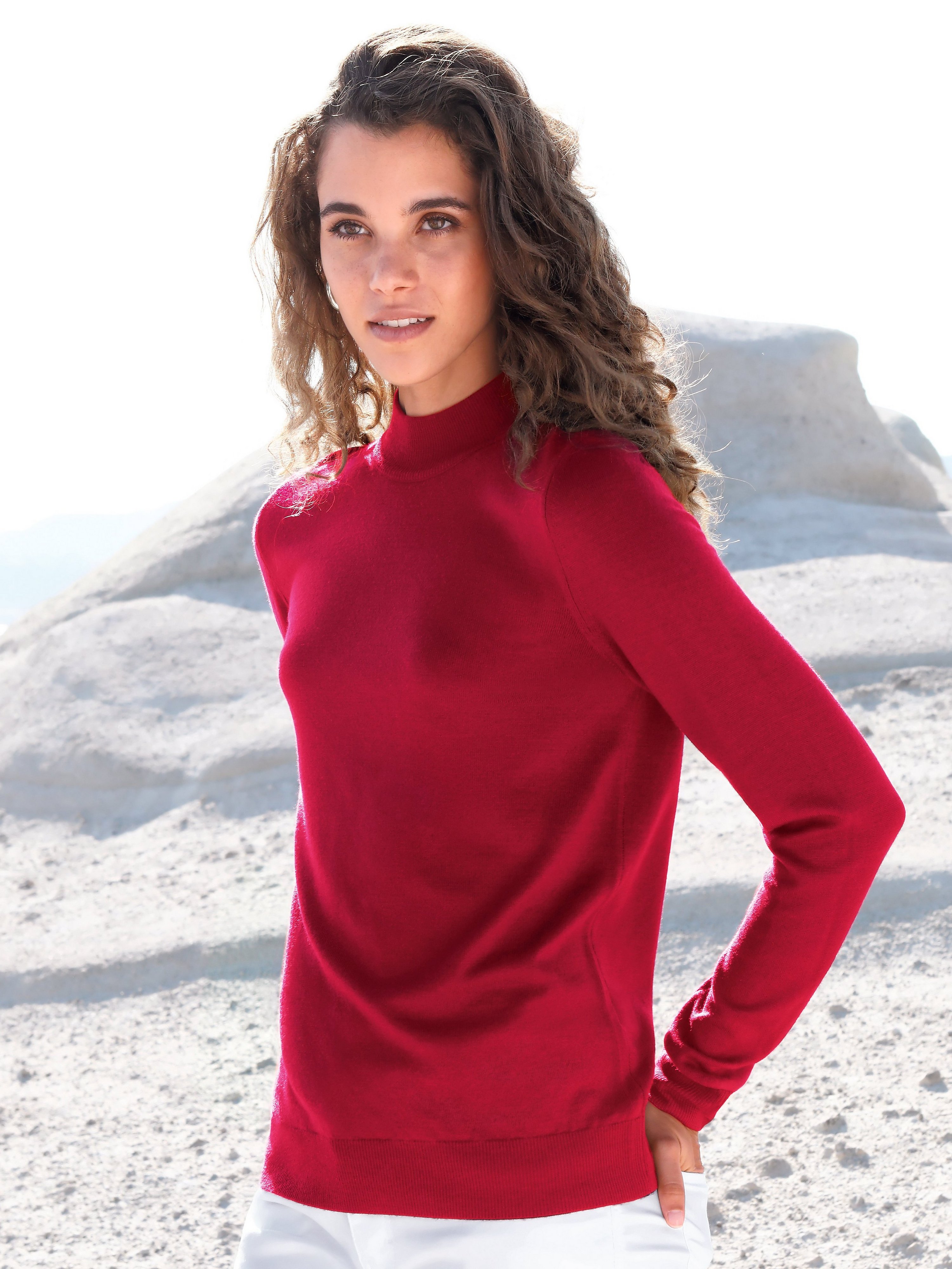 Pullover aus 100%Schurwolle Pure Tasmanian Wool