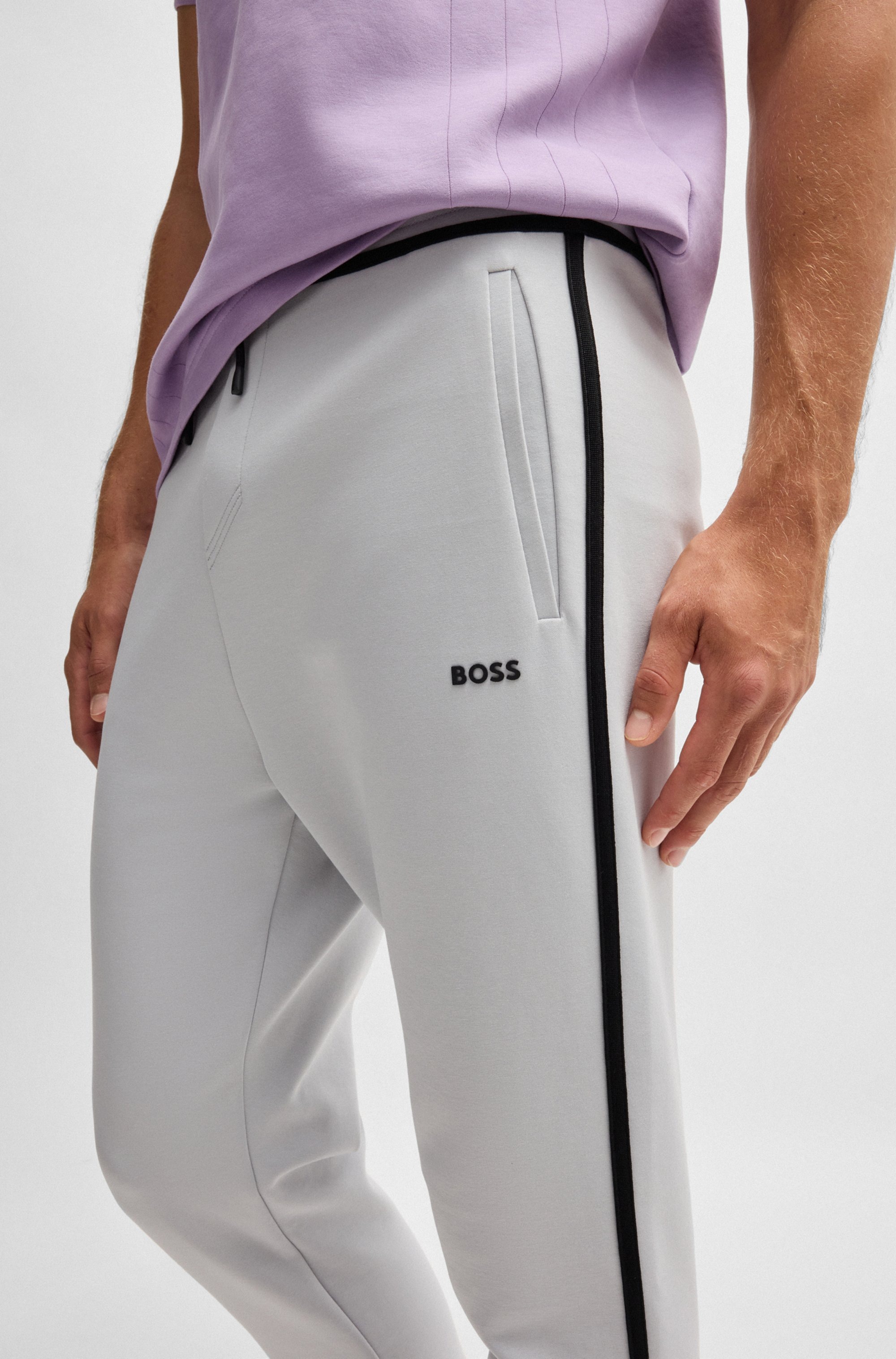 BOSS GREEN Jogginghose »Hadiko Tape«  mit elastischem Bund