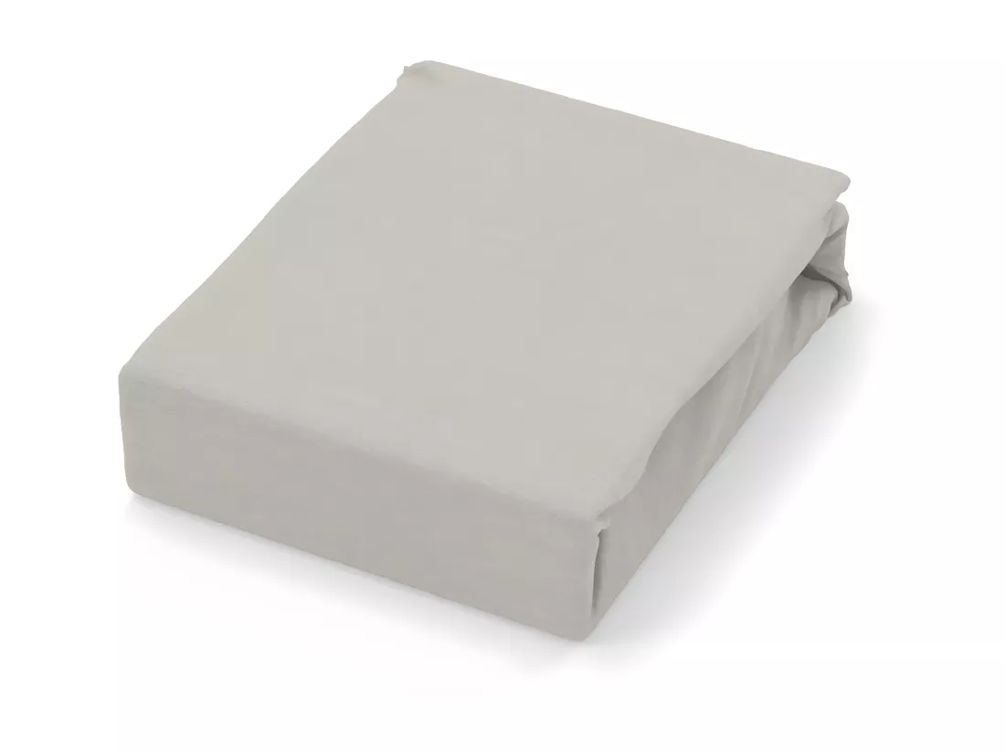 Drap plat en coton 57 fils 260x300 cm UNI lin, par Soleil d'ocre