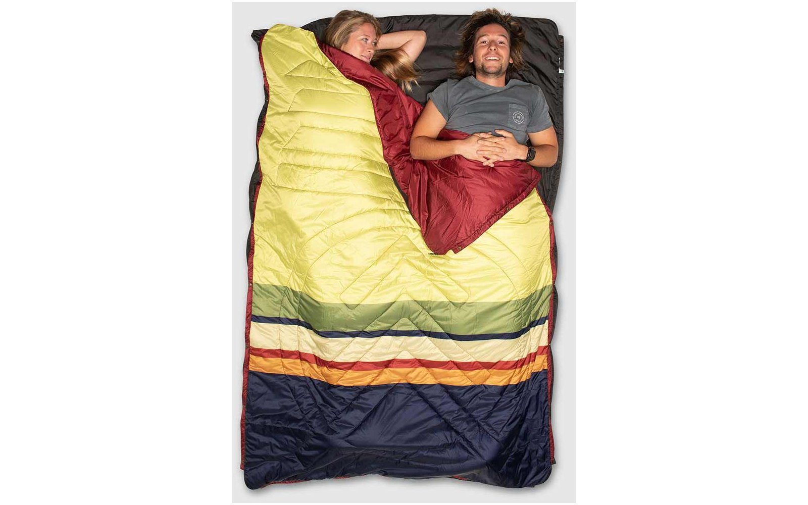 Voited Recycled Ripstop Outdoor Camping Decke sunray