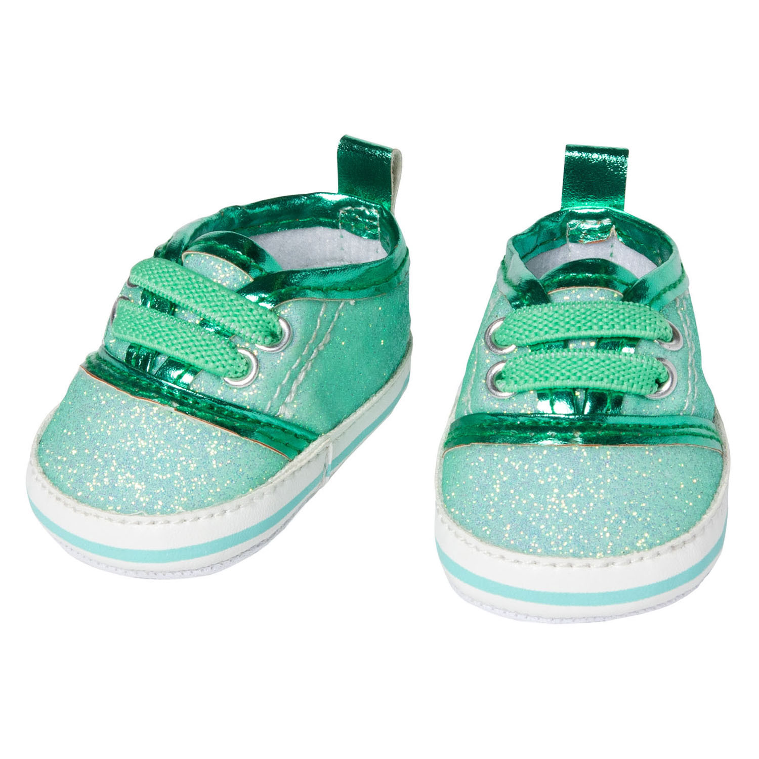 Poppenschoenen Glitter SneakersMint, 38-45 cm