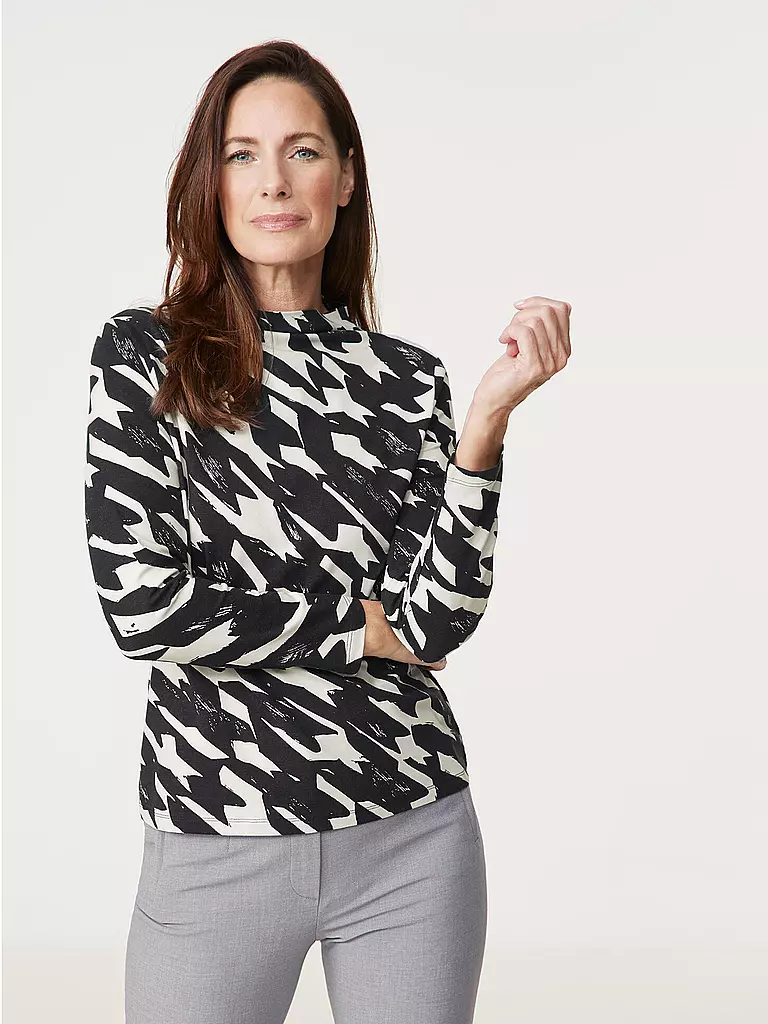 GERRY WEBER Langarmshirt schwarz