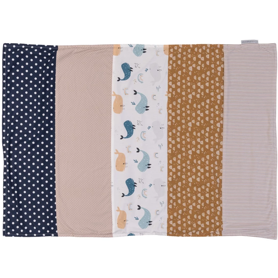 ULLENBOOM Babydecke & Kuscheldecke Wale 70 x 100 cm