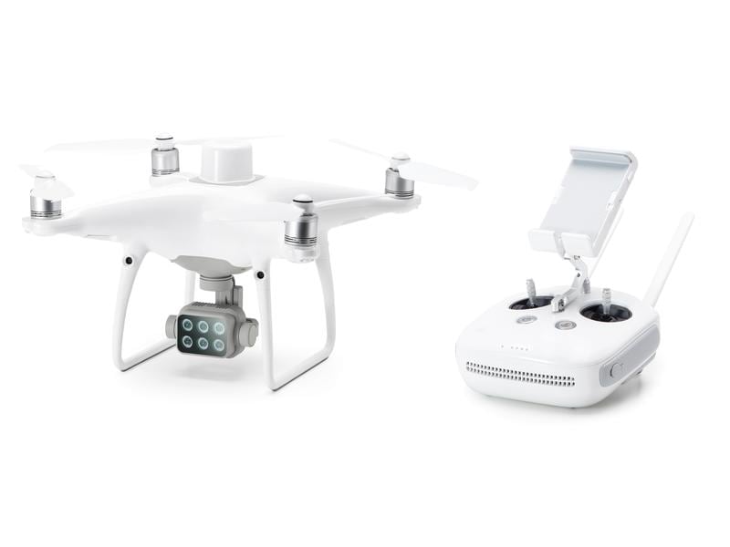 DJI Enterprise Multikopter Phantom 4 Multispectral DJI Care Zuverlässige Drohne für Land- und Forstwirtschaft