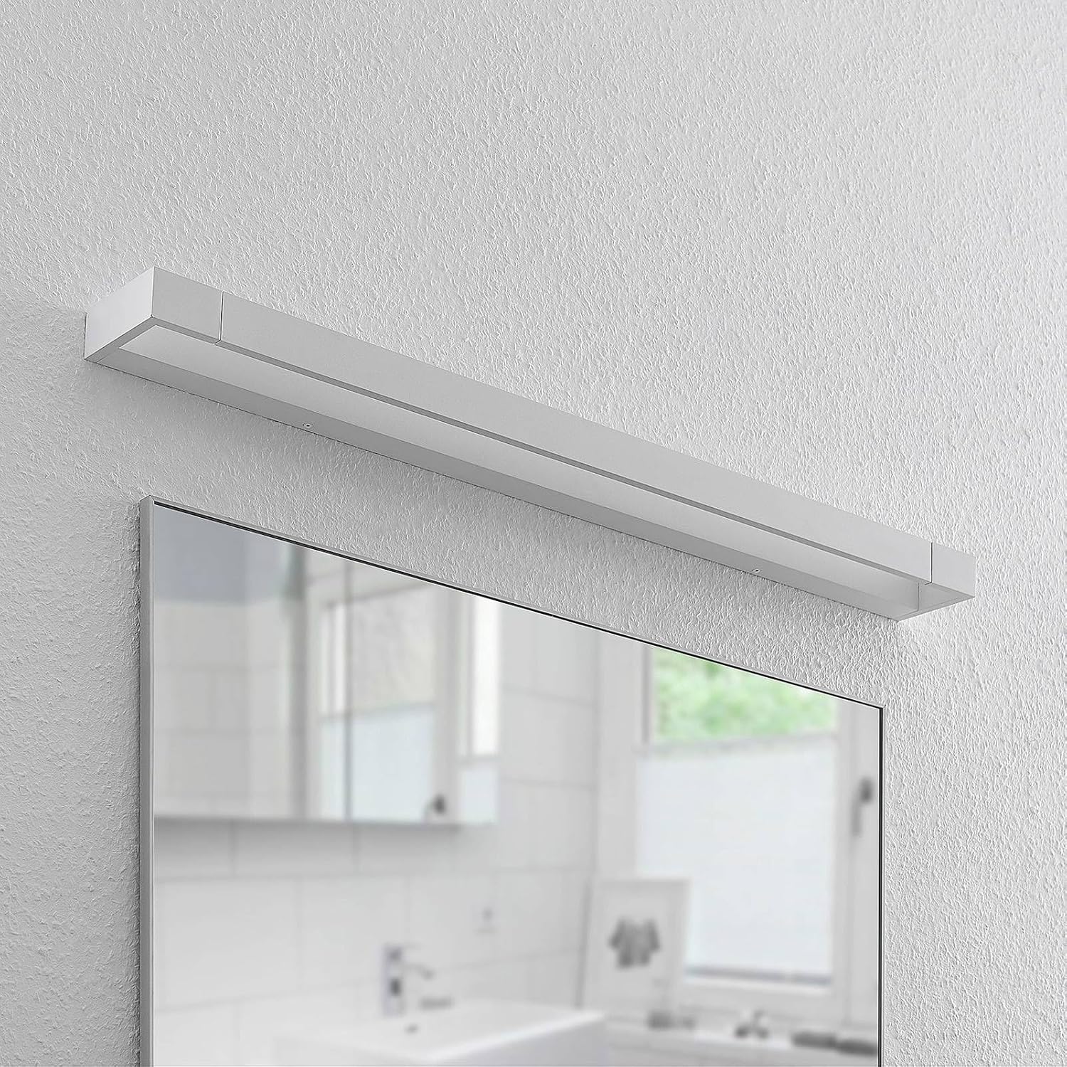 Arcchio ,schwenkbar (spritzwassergeschützt (Modern) in Weiß aus Aluminium (1 flammig,) - Bad Wandleuchten Spiegelleuchte Badezimmer Wandbeleuchtung Badezimmerleuchte