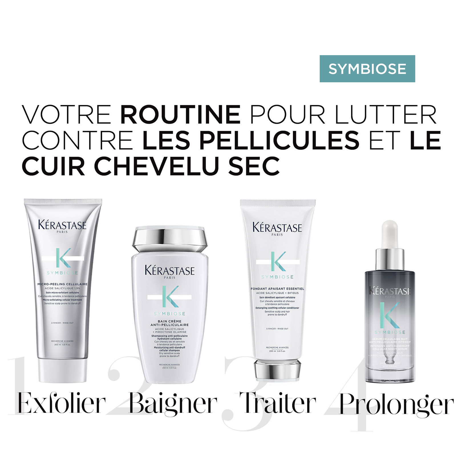 Bain crème anti-pelliculaire Symbiose