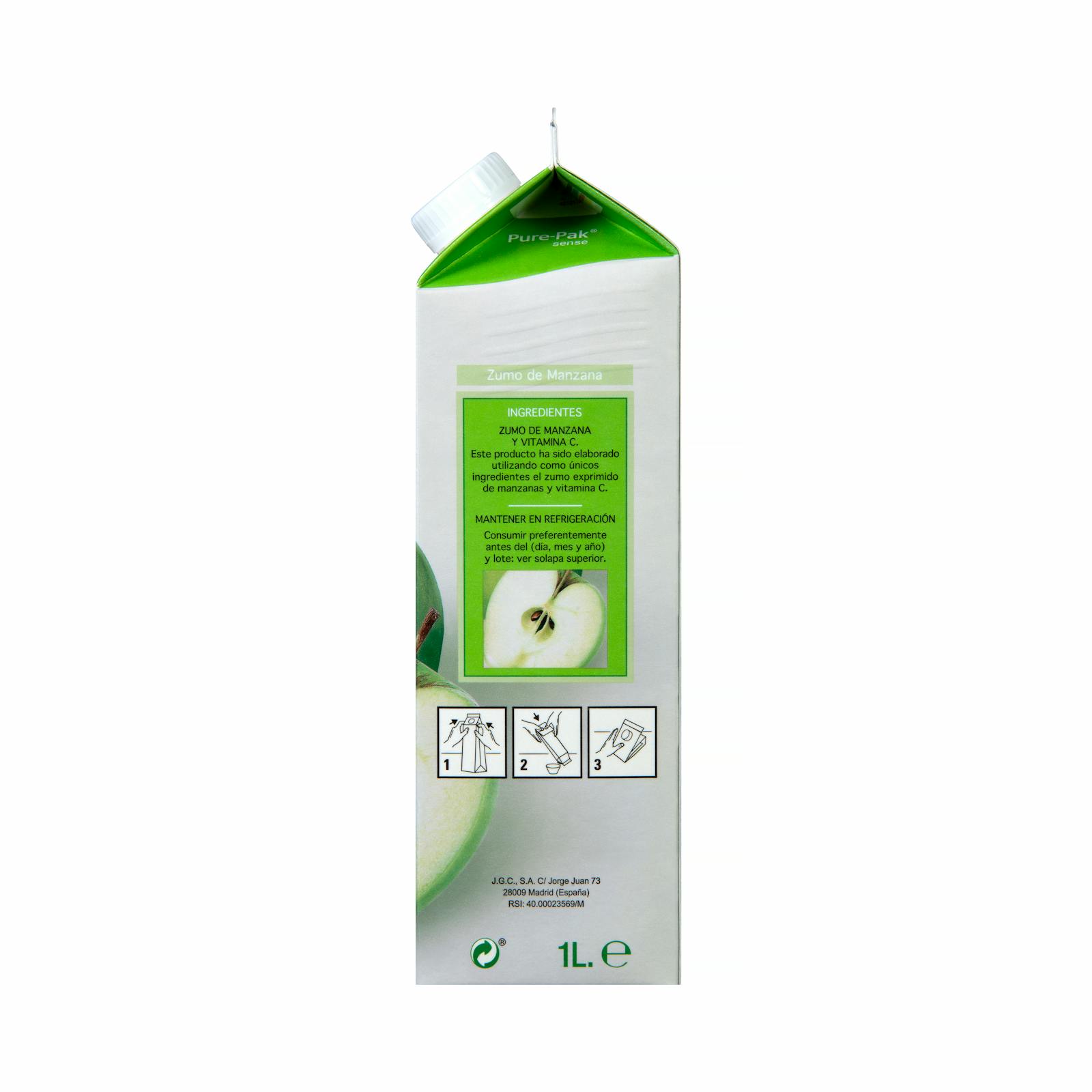 Jus de pomme sélection Hacendado